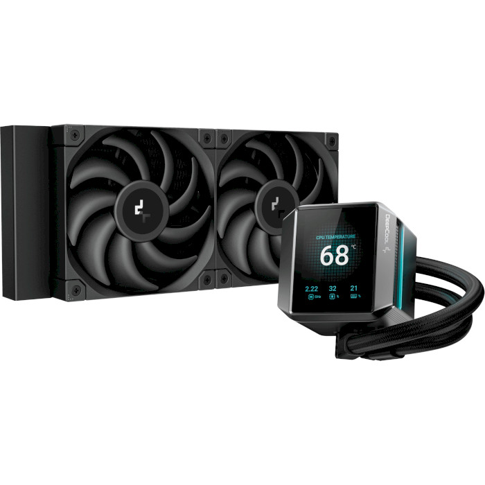 Система водяного охлаждения DEEPCOOL Mystique 240 (R-LX550-BKDSNC-G-1)