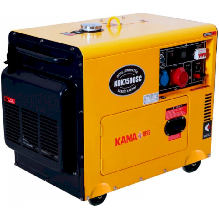 Дизельный генератор KAMA KDK7500SC