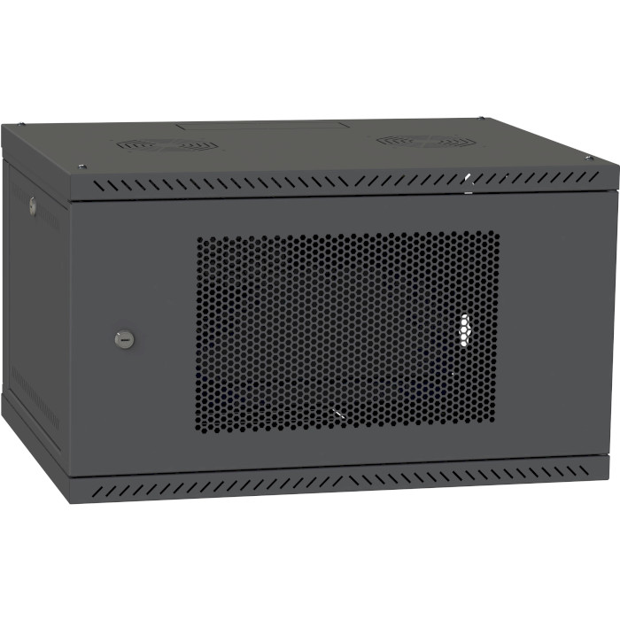 Настенный шкаф IPCOM CH-4U 600x350 (перф) (4U, 600x350мм, RAL9005)