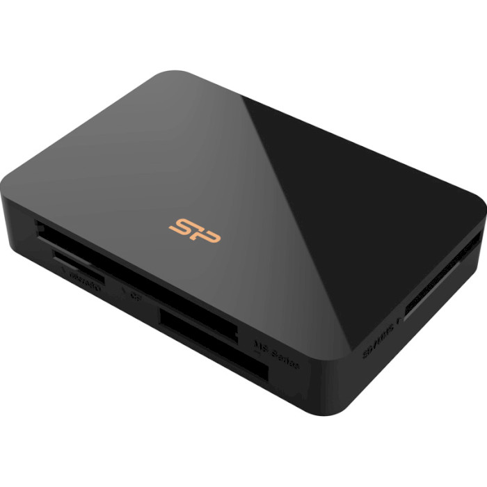 Кардрідер SILICON POWER All-in-One Card Reader Black (SPU3A05REDEL6L0K)