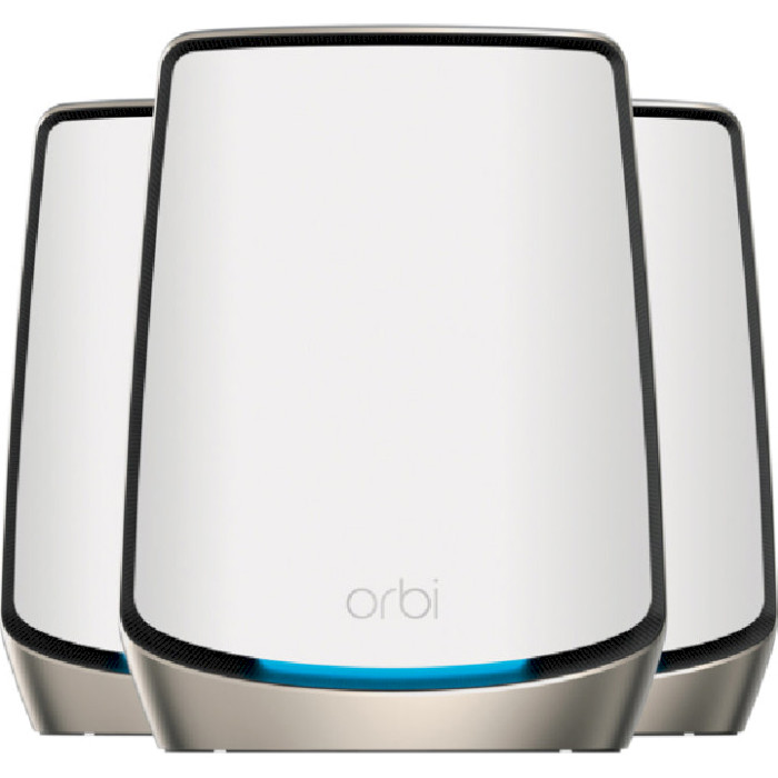 Wi-Fi Mesh система NETGEAR Orbi RBK863S Tri-Band White 3-pack (RBK863S-100EUS)