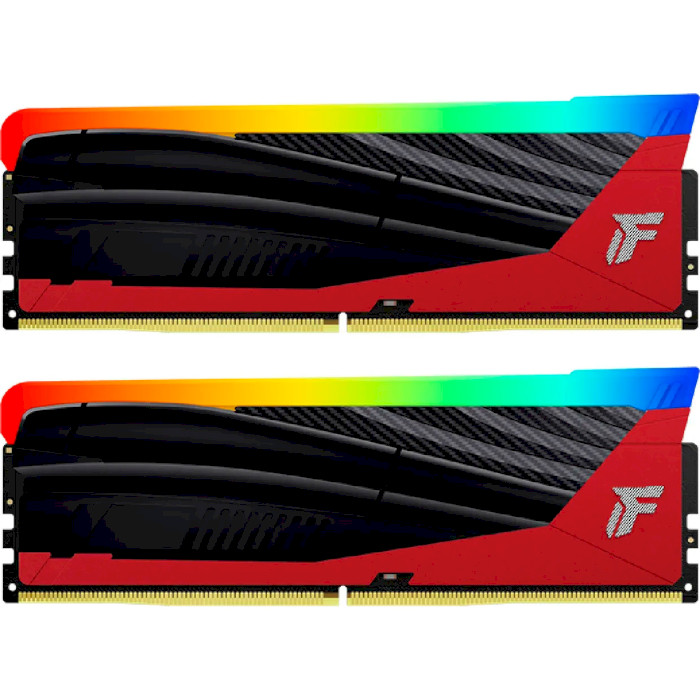 Модуль пам'яті KINGSTON FURY Renegade RGB Limited Edition Red/Black DDR5 8000Mhz 48GB Kit 2x24GB (KF580C36RLAK2-48)