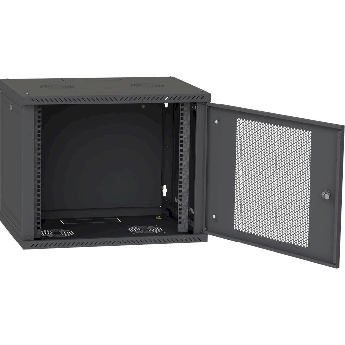 Настенный шкаф IPCOM СН-12U 600x450 (перф) (12U, 600x450мм, RAL9005)
