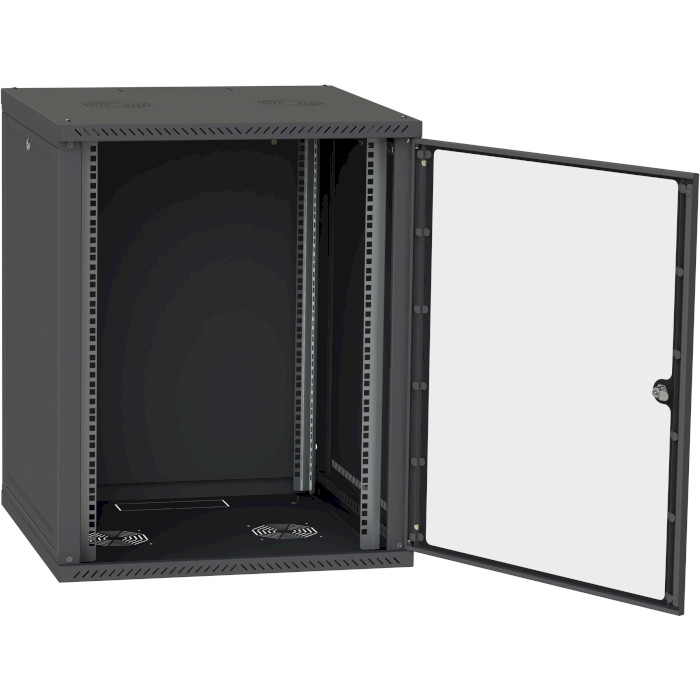 Настенный шкаф IPCOM СН-15U 600x600 (стекло) (15U, 600x600мм, RAL9005)