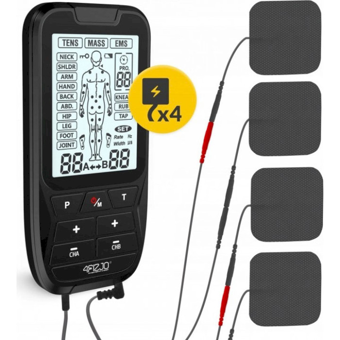 Масажер-міостімулятор 4FIZJO Combo Lite 3-in-1 (4FJ0653)