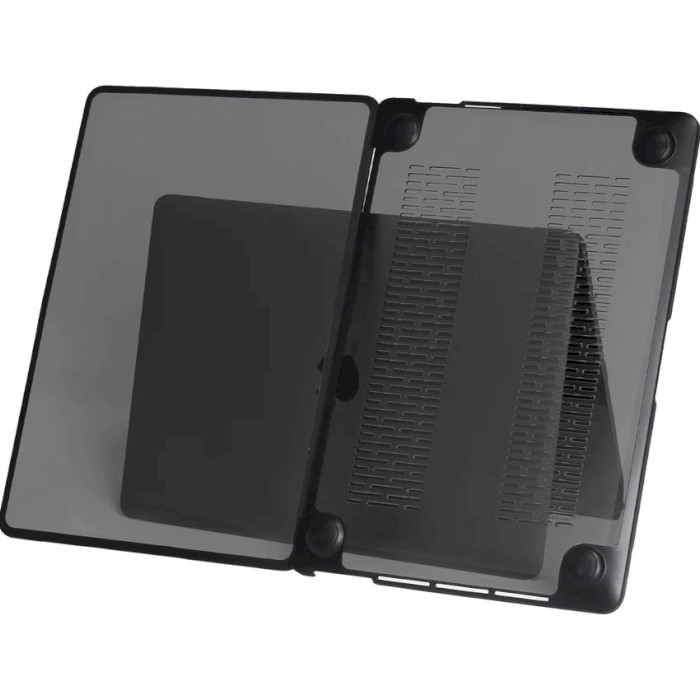 Чехол-накладка для ноутбука 16" LAUT Huex для MacBook Pro/Air Black (L_MP21L_HPT_BK)
