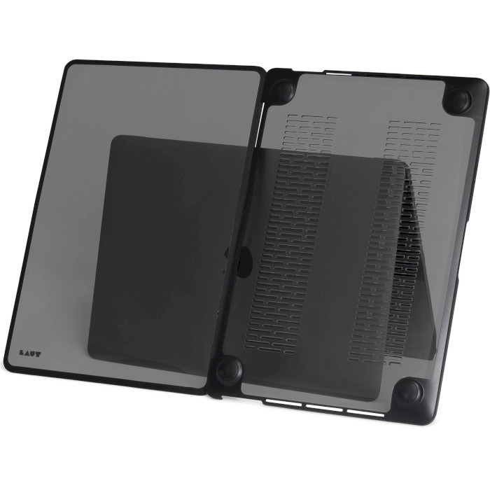 Чехол-накладка для ноутбука 13" LAUT Huex Protect для MacBook Air 13" M2 2022 Black (L_MA22_HPT_BK)