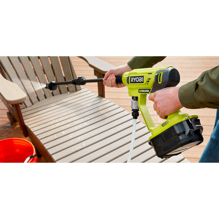 Мийка високого тиску акумуляторна RYOBI RY18PW22A-0 (5133004570)