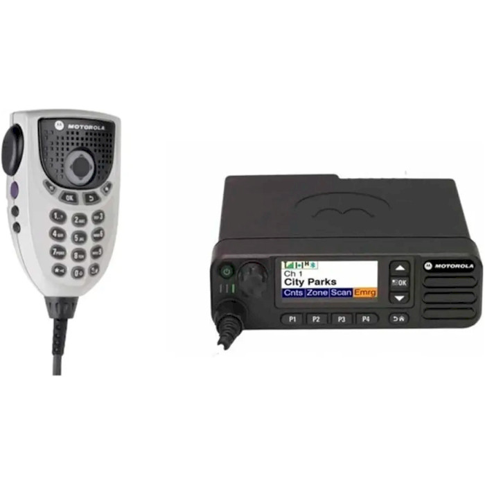 Автомобільна радіостанція MOTOROLA Mototrbo DM4600E VHF LP IMPRES RMN5127 Set (DM4600E VHF LP (25W) IMPRES RMN5127 SET)