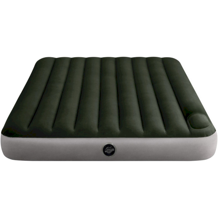 Надувной матрас INTEX Queen Dura-Beam Downy Airbed with Foot Bip 203x152 Green (64763)