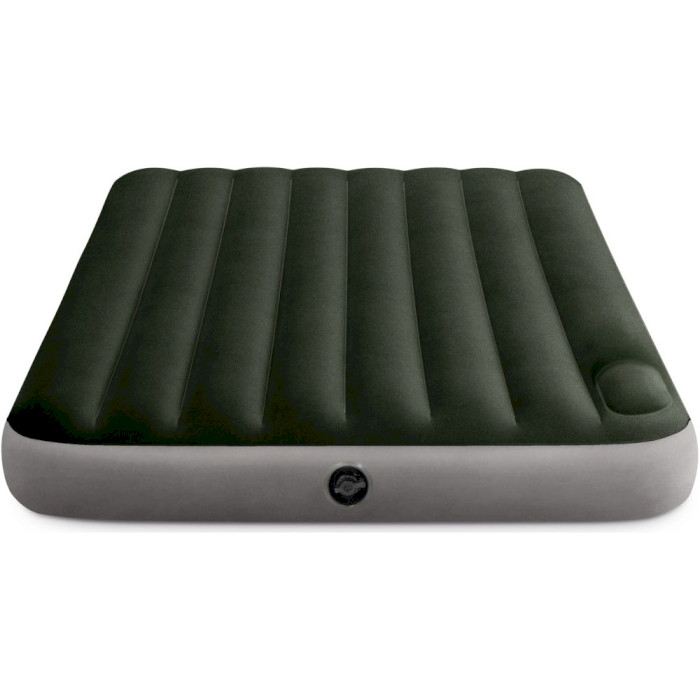 Надувной матрас INTEX Full Dura-Beam Downy Airbed with Foot Bip 191x137 Green (64762)