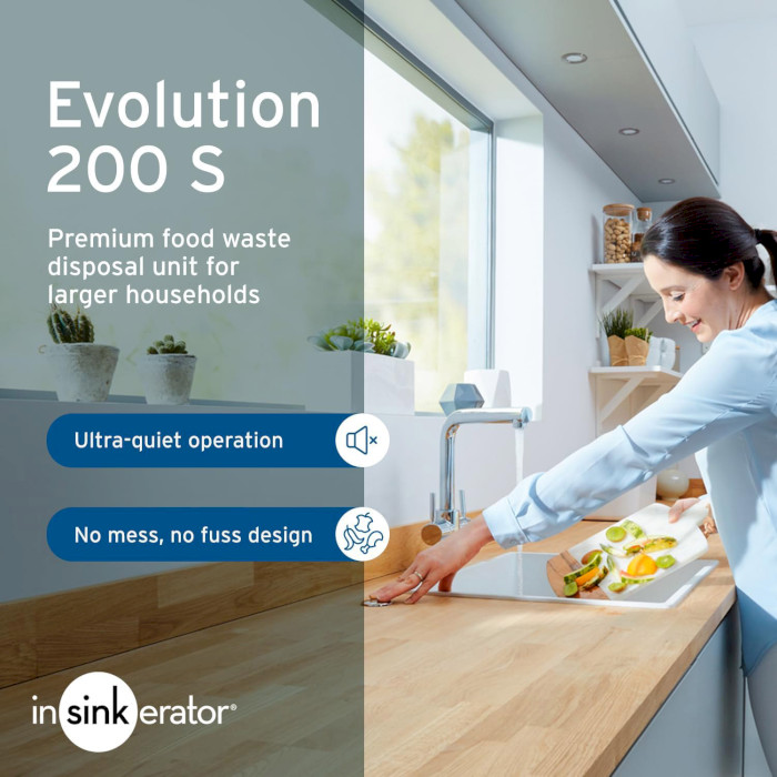 Измельчитель пищевых отходов INSINKERATOR Evolution Supreme 200