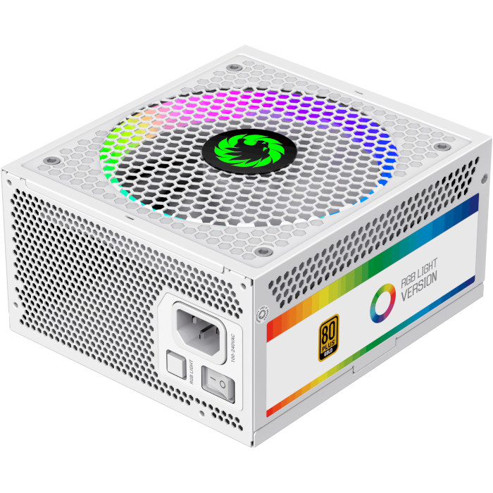 Блок живлення 1050W GAMEMAX RGB-1050 Pro ATX3.1 PCIe5.1 White