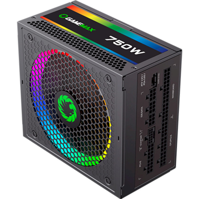 Блок живлення 750W GAMEMAX RGB-750 Pro ATX3.1 PCIe5.1