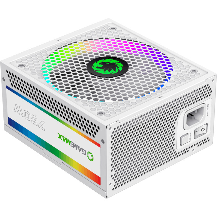 Блок питания 750W GAMEMAX RGB-750 Pro ATX3.1 PCIe5.1 White