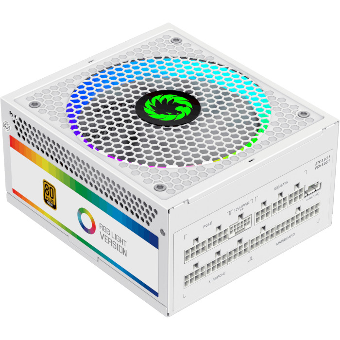 Блок питания 750W GAMEMAX RGB-750 Pro ATX3.1 PCIe5.1 White