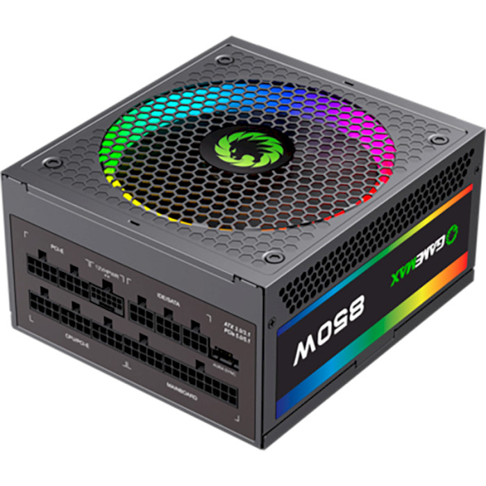 Блок питания 850W GAMEMAX RGB-850 Pro ATX3.1 PCIe5.1