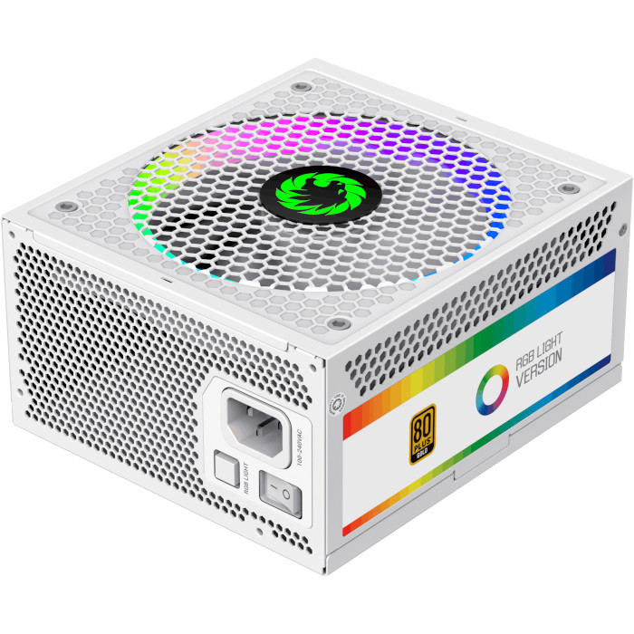 Блок питания 850W GAMEMAX RGB-850 Pro ATX3.1 PCIe5.1 White