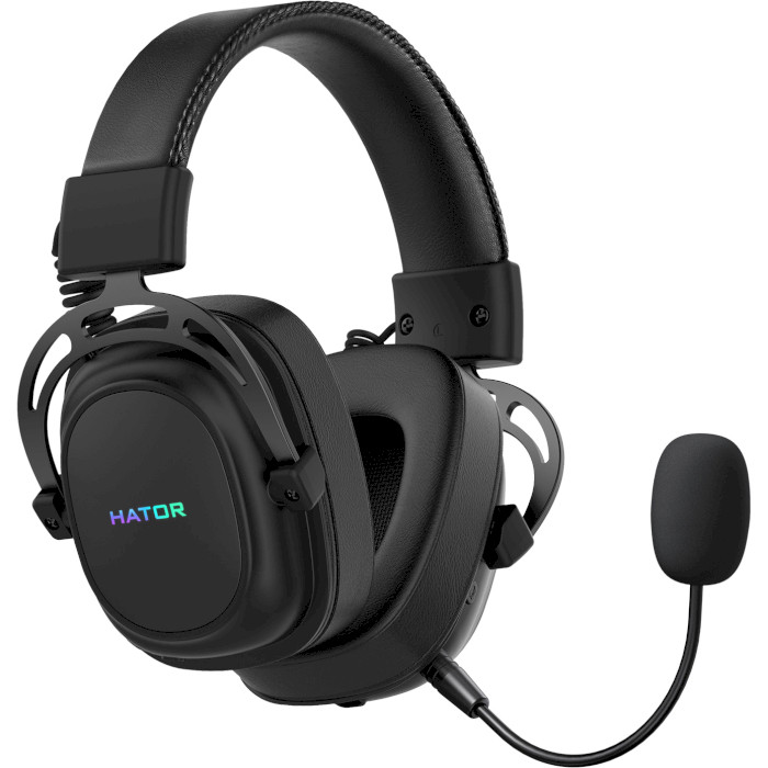 Наушники геймерские HATOR Hypergang 2 Wireless Tri-mode Black (HTA-950)