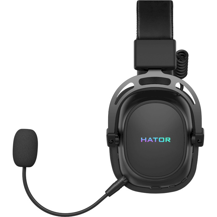 Навушники геймерскі HATOR Hypergang 2 Wireless Tri-mode Black (HTA-950)