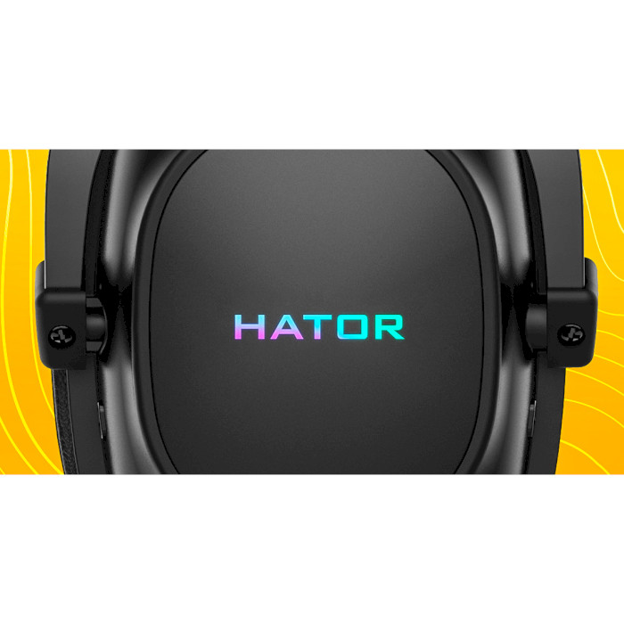 Наушники геймерские HATOR Hypergang 2 Wireless Tri-mode Black (HTA-950)