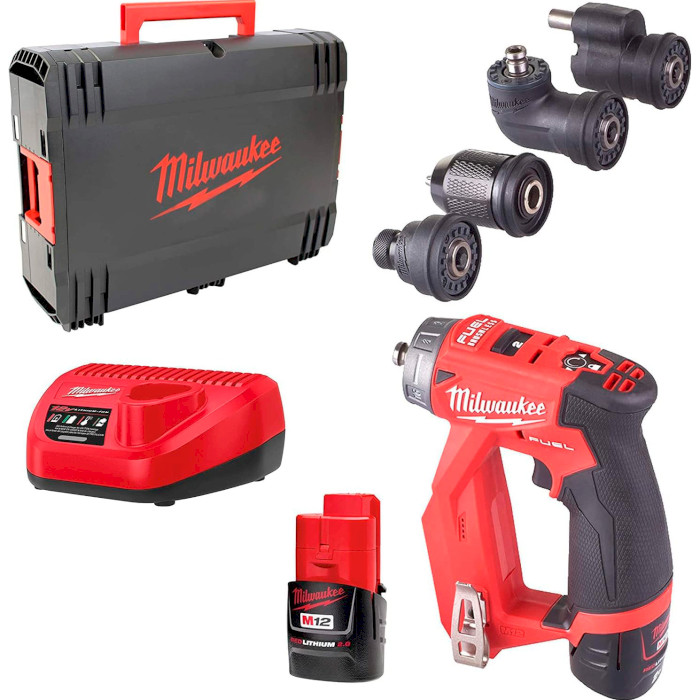 Аккумуляторная дрель-шуруповёрт MILWAUKEE M12 FDDXKIT-202X (4933464979)