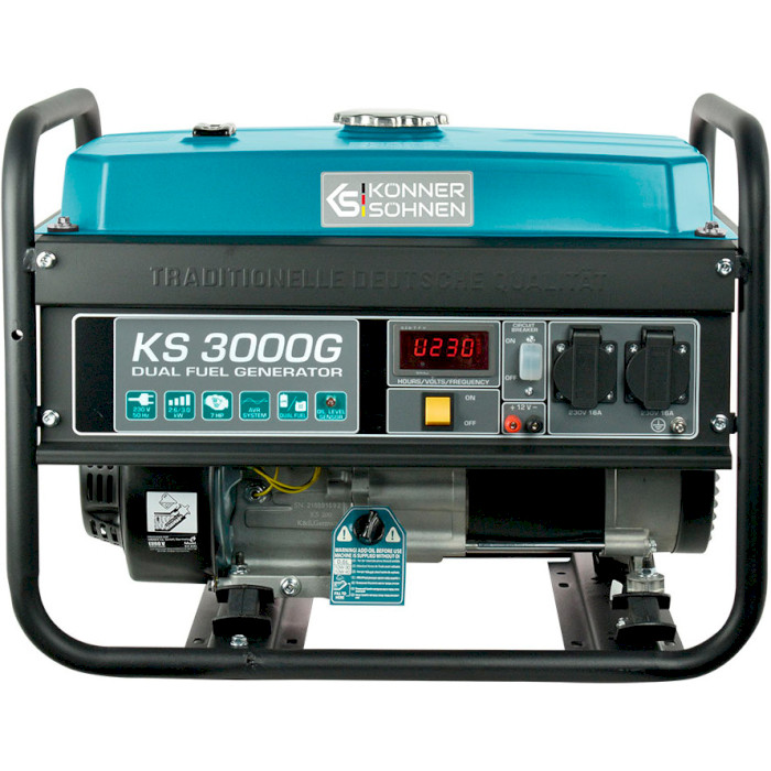 Газобензиновый генератор KONNER&SOHNEN KS 3000G