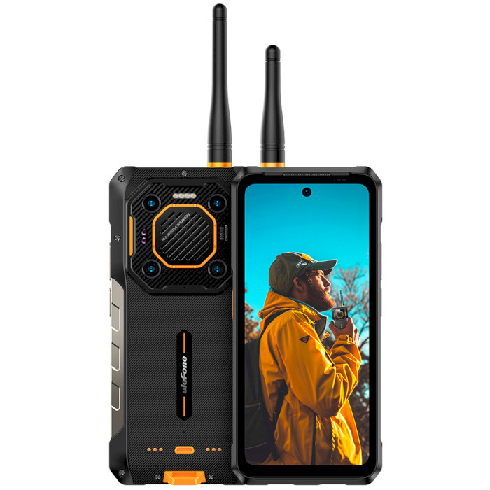 Смартфон-рація ULEFONE Armor 26 Ultra Walkie-Talkie 12/512GB Black