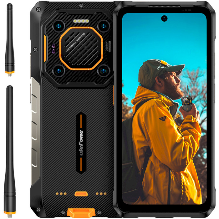 Смартфон-рация ULEFONE Armor 26 Ultra Walkie-Talkie 12/512GB Black