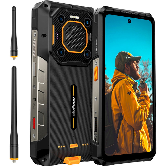 Смартфон-рація ULEFONE Armor 26 Ultra Walkie-Talkie 12/512GB Black