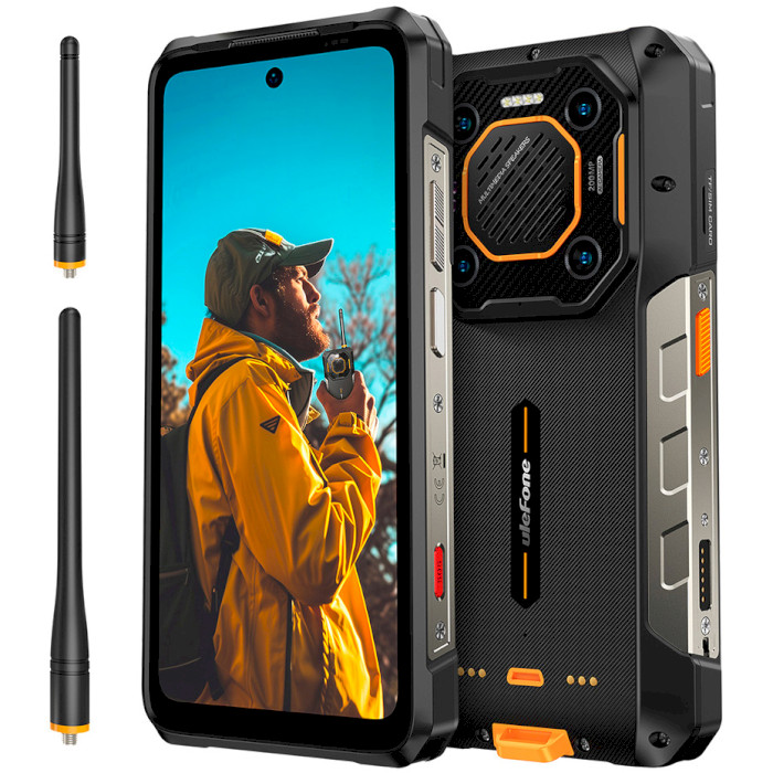 Смартфон-рація ULEFONE Armor 26 Ultra Walkie-Talkie 12/512GB Black