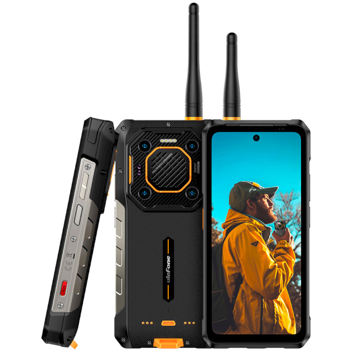 Смартфон-рація ULEFONE Armor 26 Ultra Walkie-Talkie 12/512GB Black