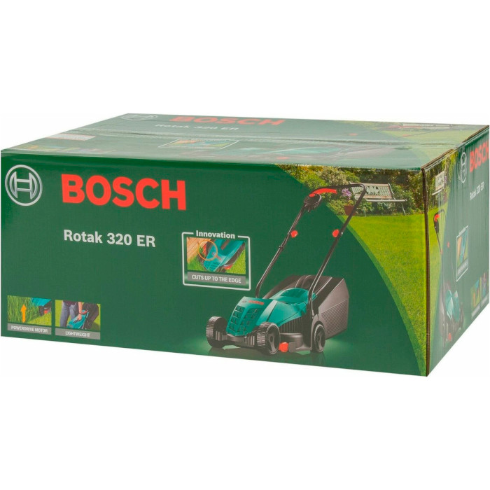 Газонокосарка електрична BOSCH Rotak 320 ER (0.600.8A6.00A)