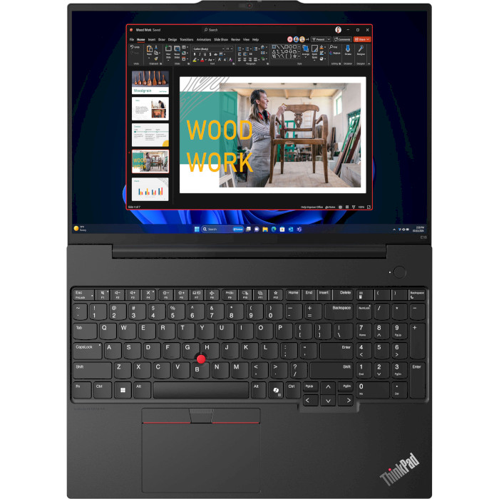 Ноутбук LENOVO ThinkPad E16 Gen 2 Black (21MA000NRA)