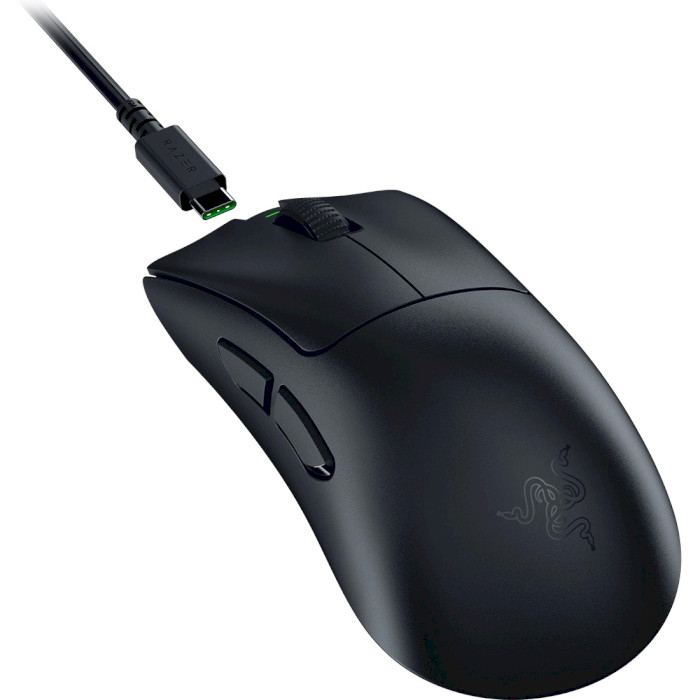 Миша ігрова RAZER DeathAdder V3 HyperSpeed Black (RZ01-05140100-R3G1)