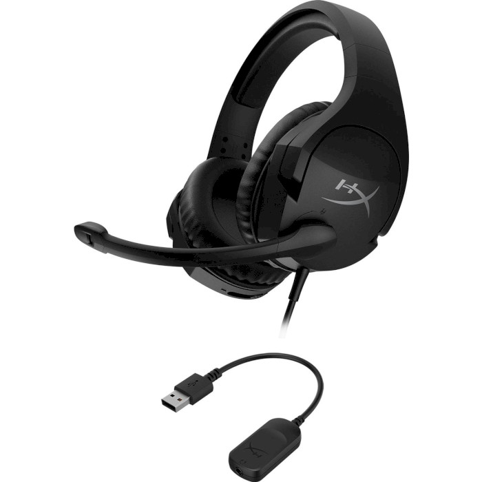 Навушники геймерскі HYPERX Cloud Stinger S Black (4P4F1AA)