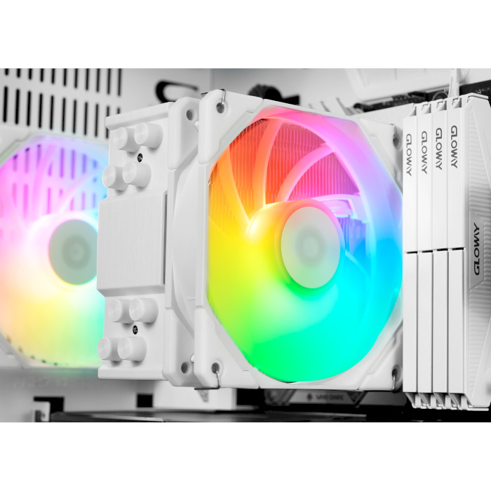 Вентилятор ID-COOLING TF-12025 Pro ARGB White