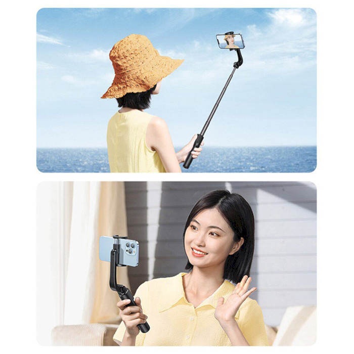 Монопод-трипод UGREEN LP508 Selfie Stick Tripod with Bluetooth Remote (981652B)