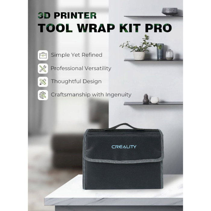 Набір інструментів для 3D-принтера CREALITY 3D Printer Tool Wrap Kit Pro (4008060094)