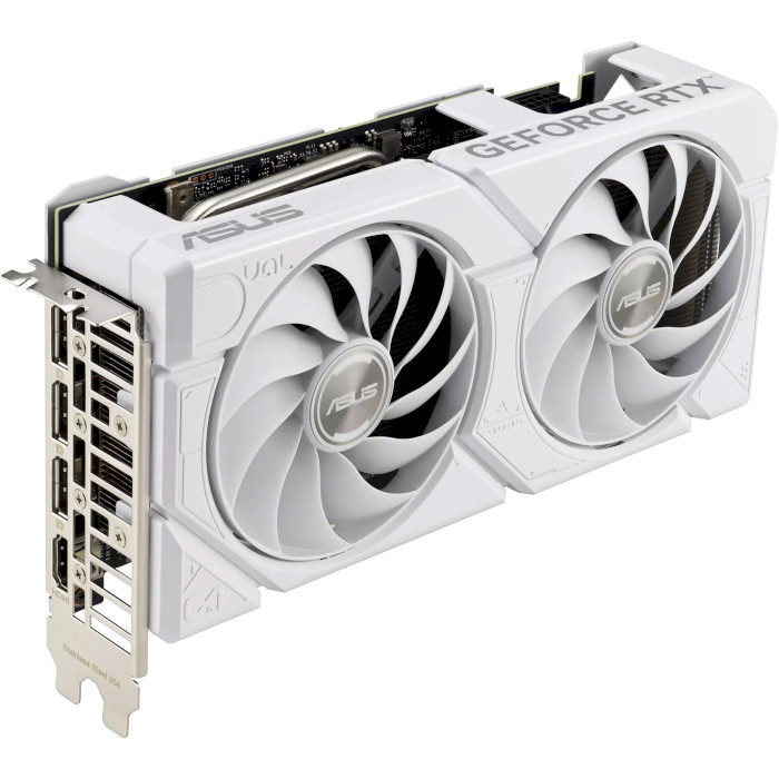 Відеокарта ASUS Dual GeForce RTX 4070 Super EVO White OC Edition 12GB GDDR6X (DUAL-RTX4070S-O12G-EVO-WHITE)