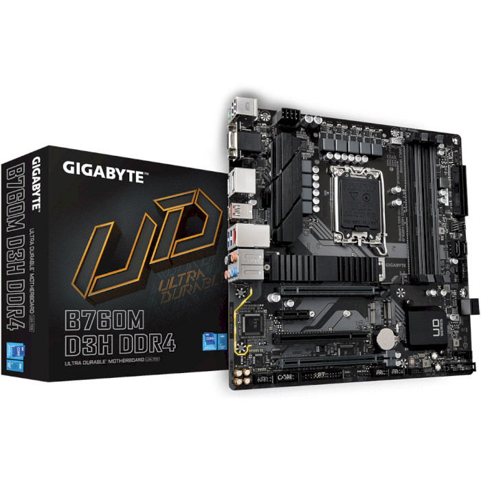 Материнська плата GIGABYTE B760M D3H DDR4