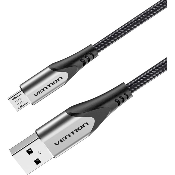 Кабель VENTION USB2.0 AM to Micro-USB 0.25м Gray (COAHC)