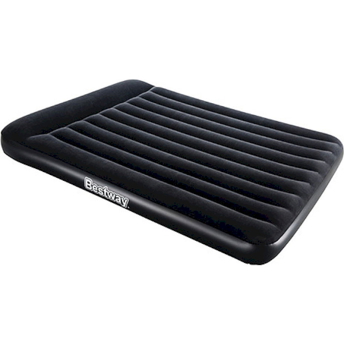 Матрас надувной c подголовником BESTWAY Tritech Airbed Queen Built-in 203x152 Black