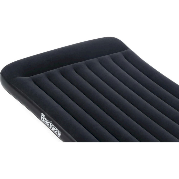 Матрас надувной c подголовником BESTWAY Tritech Airbed Queen Built-in 203x152 Black