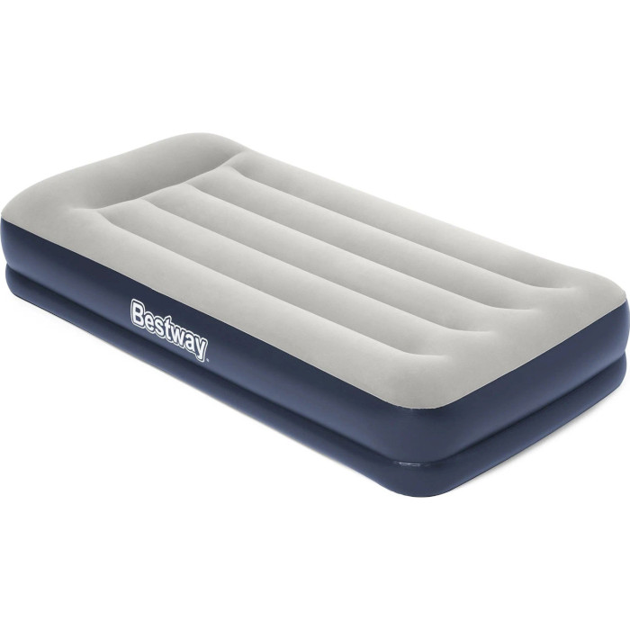 Матрас надувной c подголовником BESTWAY Tritech Airbed Twin Built-in 191x97 Blue