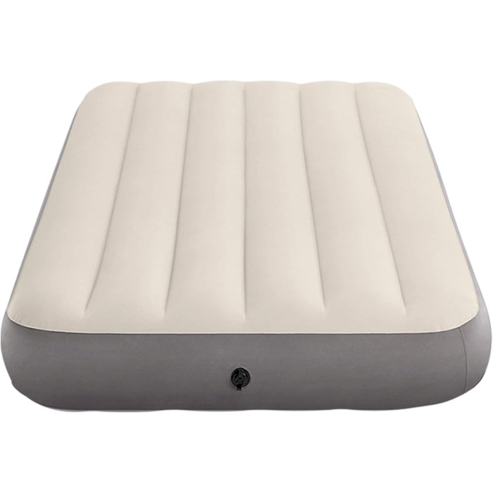 Надувний матрац INTEX Dura-Beam Series Single High Airbed 191x99 Beige (64101)