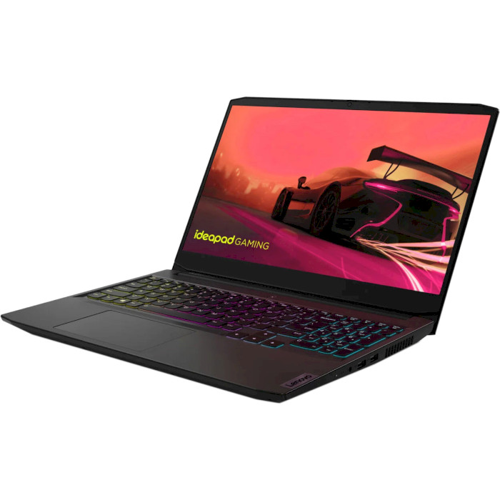 Ноутбук LENOVO IdeaPad Gaming 3 15ACH6 Shadow Black (82K202BBRA)