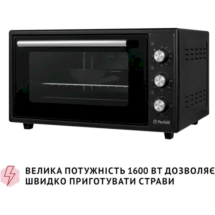 Электропечь PERFELLI Classic 48 Black