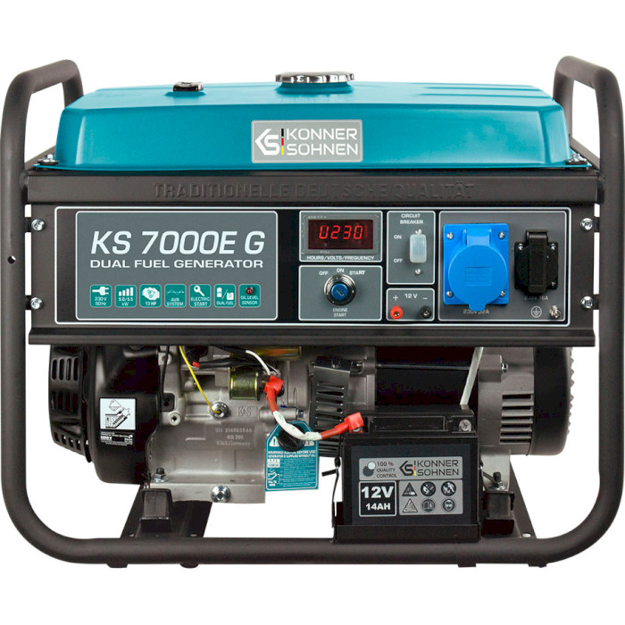 Газобензиновый генератор KONNER&SOHNEN KS 7000E G