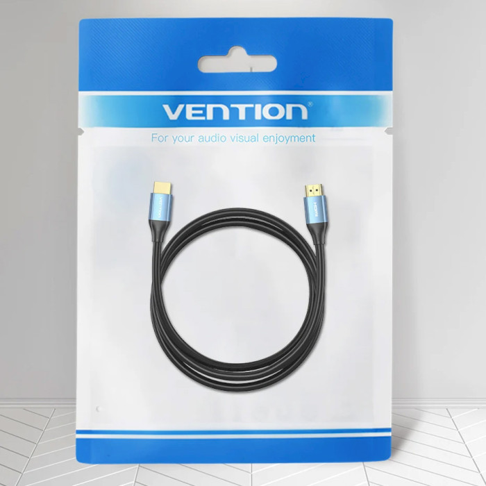 Кабель VENTION HDMI Male to Male 4K HD Cable HDMI v2.0 2м Blue (ALHSH)